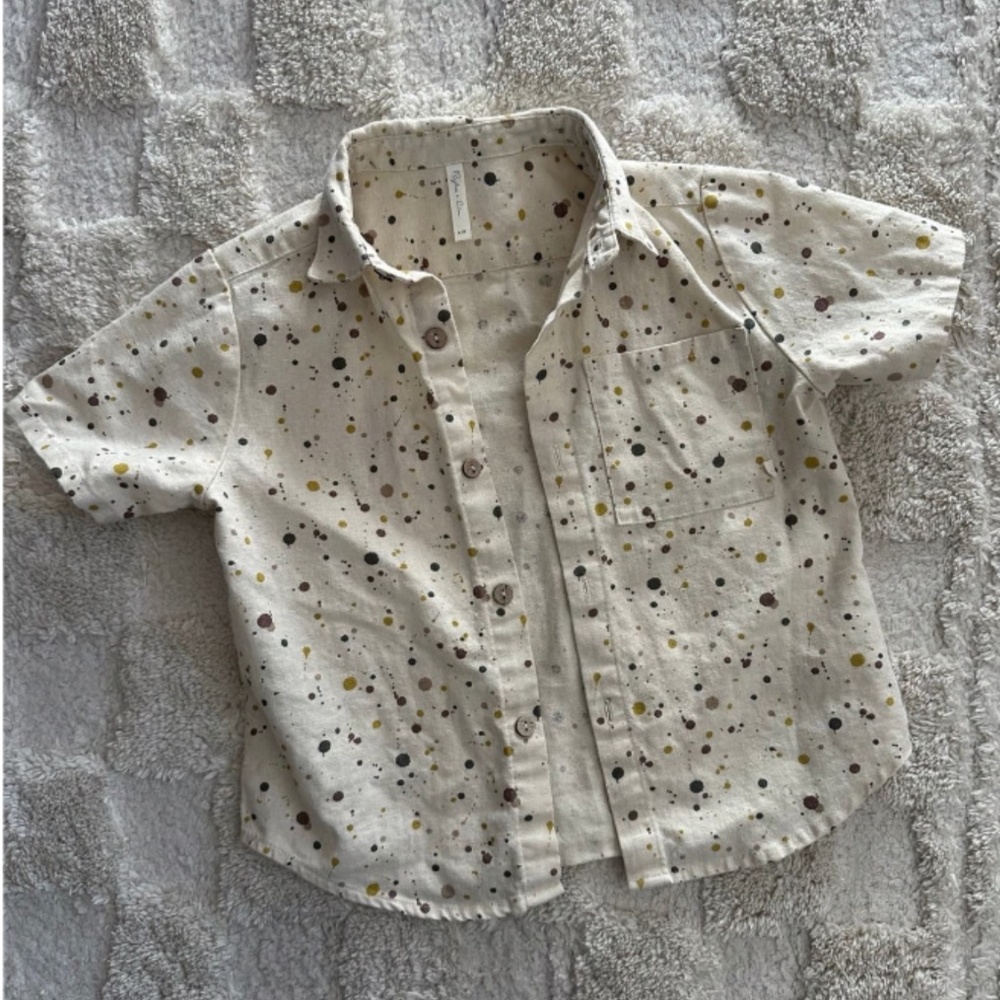 Rylee + Cru 4/5T collard button down